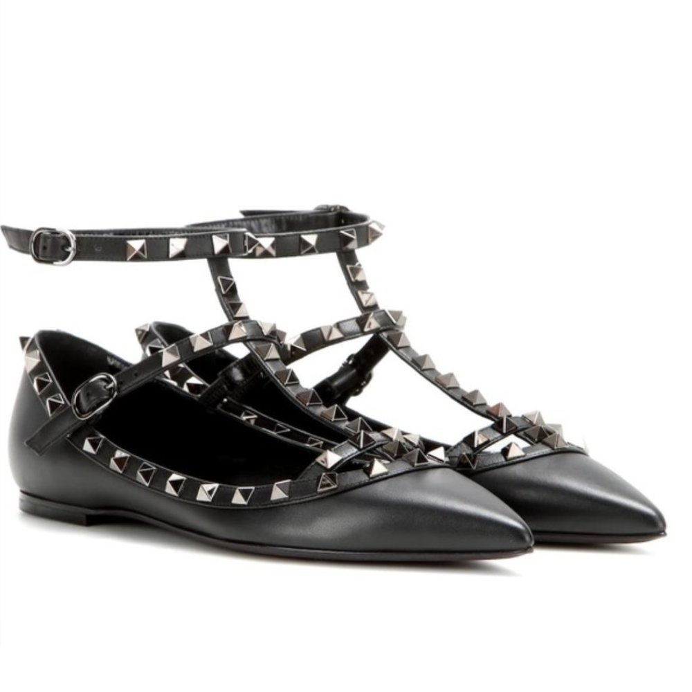 Valentino rockstud flats